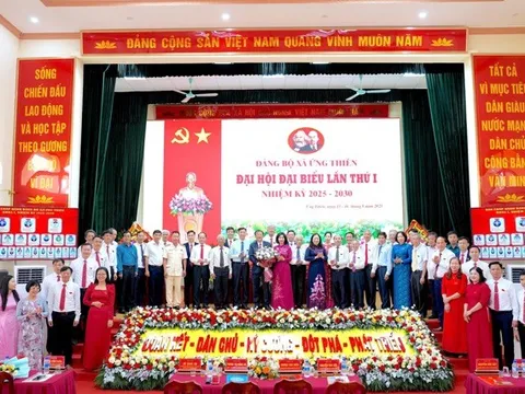 Phát huy nội lực, đoàn kết xây dựng Ứng Thiên phát triển vững mạnh, toàn diện