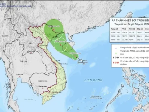 Áp thấp nhiệt đới trên biển Đông, quản lý chặt tàu thuyền ra khơi