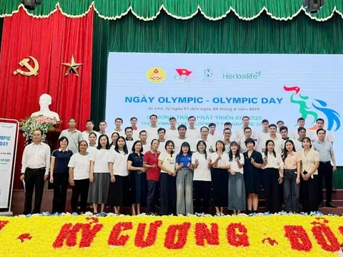 Herbalife Việt Nam phối hợp cùng Ủy ban Olympic Việt Nam tổ chức chuỗi Ngày Olympic trên toàn quốc