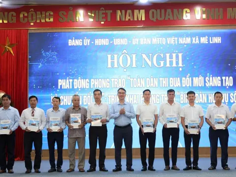 Xã Mê Linh: Phát động phong trào “Toàn dân thi đua đổi mới sáng tạo và chuyển đổi số“