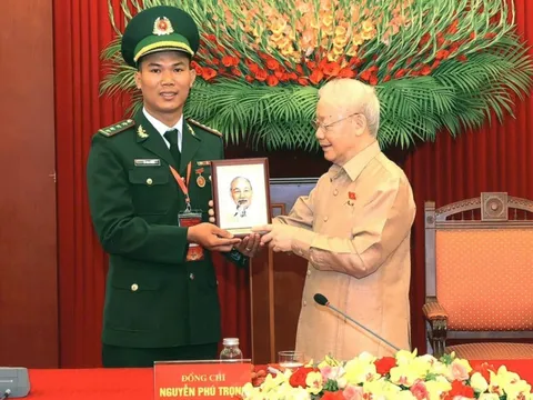 Thiếu tá Vũ Văn Cường - người viết bản anh hùng ca nơi biên cương Tổ quốc