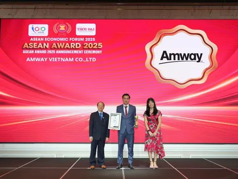 Amway Việt Nam: Khẳng định uy tín và vị thế hàng đầu trong Top 5 doanh nghiệp tiêu biểu ASEAN
