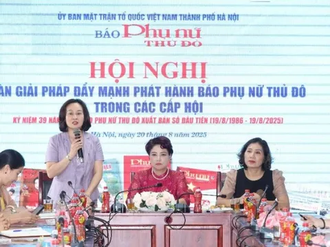 Báo Phụ nữ Thủ đô tiếp tục đồng hành với hoạt động và tổ chức Hội