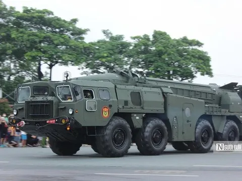 Ngắm dàn khí tài tham gia diễu binh, diễu hành về trung tâm Hà Nội