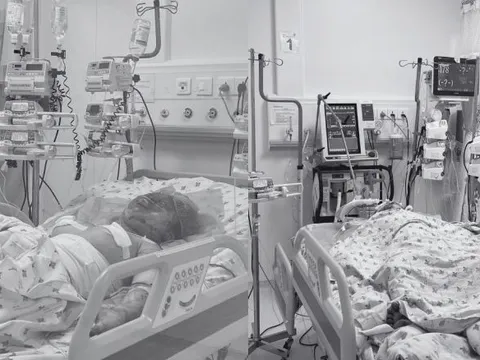 Hai chị em bị bỏng nặng nghi do cha ruột phóng hỏa