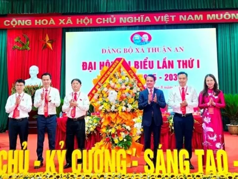 Xây dựng xã Thuận An giàu đẹp, dân chủ, văn minh, vững bước trong kỷ nguyên mới