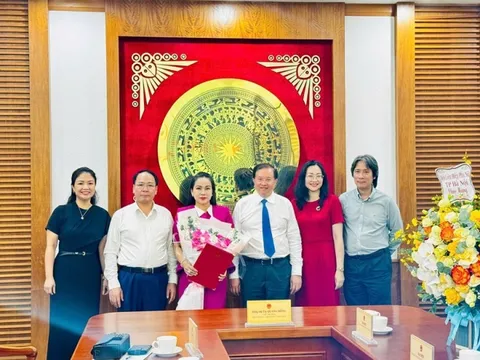 Bà Phạm Thị Mỹ Hoa được bổ nhiệm làm Cục phó Cục Mỹ thuật, Nhiếp ảnh và Triển lãm