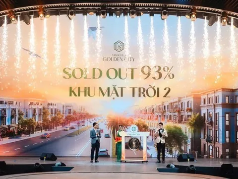 Hàng nghìn nhà đầu tư xếp hàng, 93% quỹ căn Khu Mặt Trời Vinhomes Dương Kinh “bay” trong 60 phút