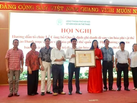 Hà Nội có thêm 9 di sản văn hóa phi vật thể cấp quốc gia