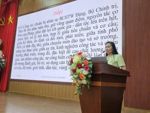 Phường Tây Hồ bồi dưỡng chính trị, nâng cao năng lực cho đội ngũ nhà giáo