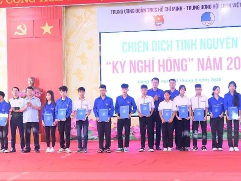 Trung ương Đoàn triển khai Chiến dịch tình nguyện Kỳ nghỉ hồng năm 2025