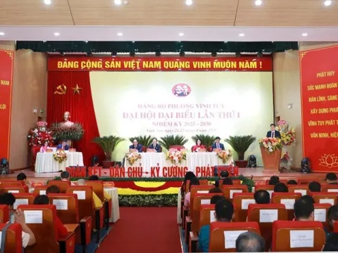 Đảng bộ phường Vĩnh Tuy xây dựng 7 chương trình công tác, tập trung 3 khâu đột phá