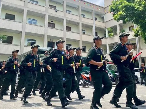 Cảnh sát đặc nhiệm quyết tâm cao nhất hoàn thành nhiệm vụ đảm bảo an toàn sự kiện A80
