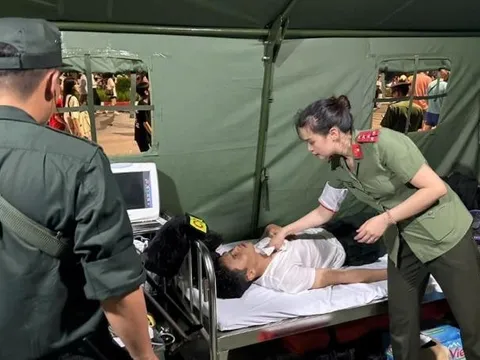 Lực lượng y tế Công an Hà Nội sẵn sàng cho sự kiện A80
