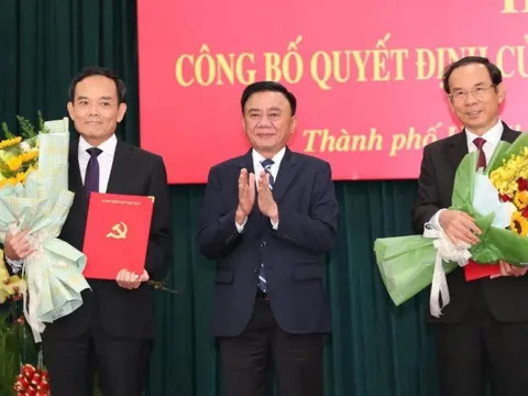 Ông Trần Lưu Quang được chỉ định làm Bí thư Thành ủy Tp.HCM