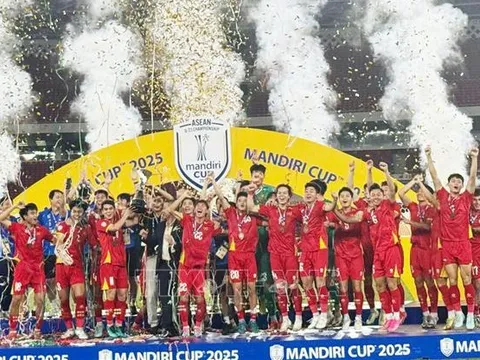 Thủ tướng gửi thư chúc mừng Đội tuyển U23 Việt Nam lần thứ ba liên tiếp vô địch U23 Đông Nam Á