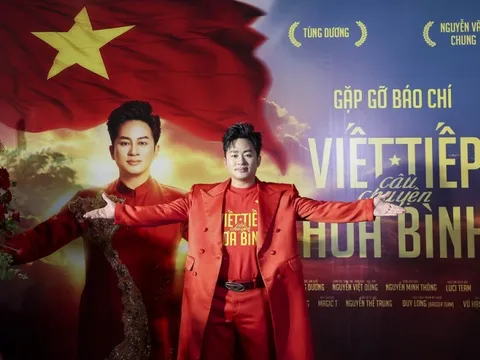 Tùng Dương nâng ca khúc “Viết tiếp câu chuyện hòa bình” thêm một bậc thành công cao hơn