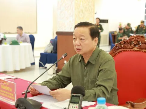 Phó Thủ tướng Trần Hồng Hà chủ trì họp chỉ đạo khắc phục hậu quả bão số 5, ứng phó với mưa lũ sau bão