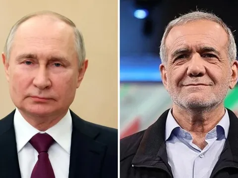 Điện đàm với ông Putin, Tổng thống Iran Pezeshkian tái khẳng định một điều