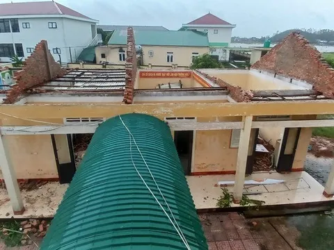Hà Tĩnh: 156 cơ sở giáo dục bị ảnh hưởng do bão số 5, thiệt hại hơn 121 tỷ đồng