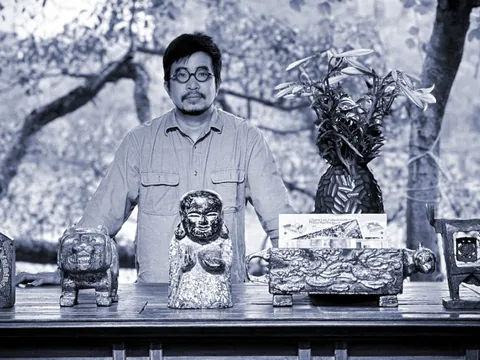 Vũ điệu sơn mài của người con đất Đường Lâm