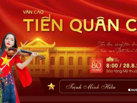 Bảo tàng Mỹ thuật Việt Nam giới thiệu MV Tiến quân ca