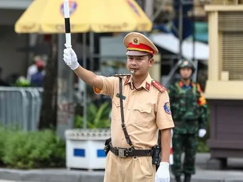 Hà Nội: Phân luồng giao thông phục vụ Triển lãm thành tựu kinh tế - xã hội