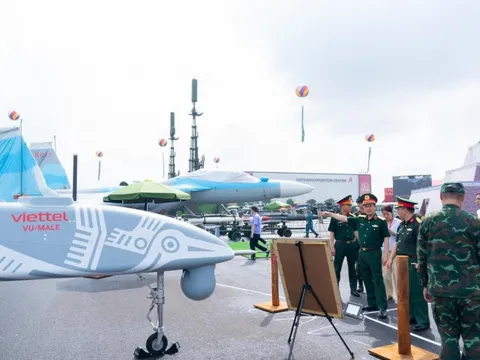 Nhiều khí tài công nghệ cao được Viettel trình diễn tại Triển lãm '80 năm hành trình Độc lập – Tự do – Hạnh phúc'