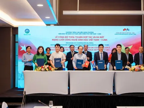 Mạng lưới Công nghệ sinh học Việt Nam – Cuba chính thức ra mắt
