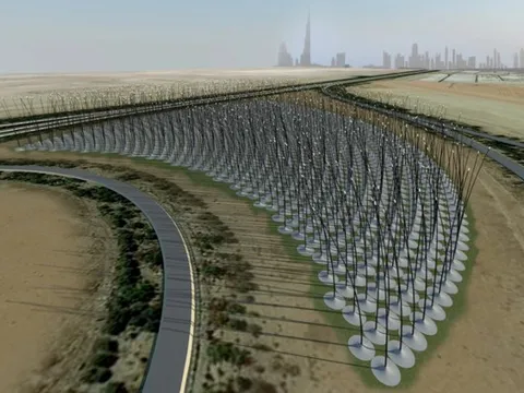 “Rừng turbine” tái định hình bức tranh điện gió