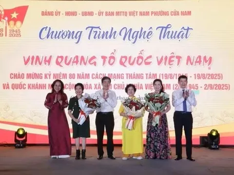 Phường Cửa Nam: Tổ chức chương trình nghệ thuật “Vinh quang Tổ quốc Việt Nam” chào mừng Quốc khánh 2/9