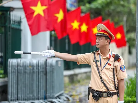 Hà Nội cấm đường, hạn chế phương tiện trên một số tuyến phố từ 22h ngày 1/9