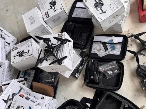 Hà Nội: Phát hiện, thu giữ 105 thiết bị bay không rõ nguồn gốc xuất xứ