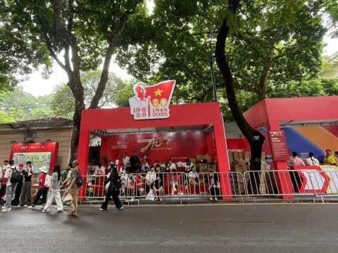 Hà Nội triển khai 15 ‘Trạm khách: A80 Tự hào Việt Nam’ phục vụ Nhân dân