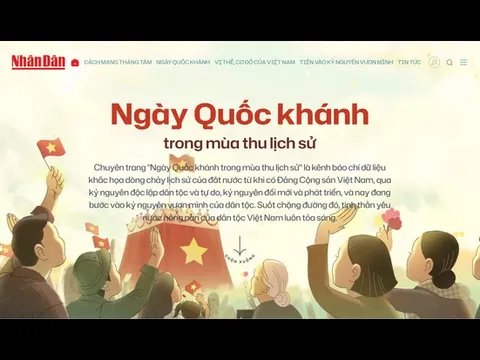 Giới thiệu các ấn phẩm đặc biệt và Triển lãm tương tác '80 năm rạng rỡ non sông-Con đường Độc lập'