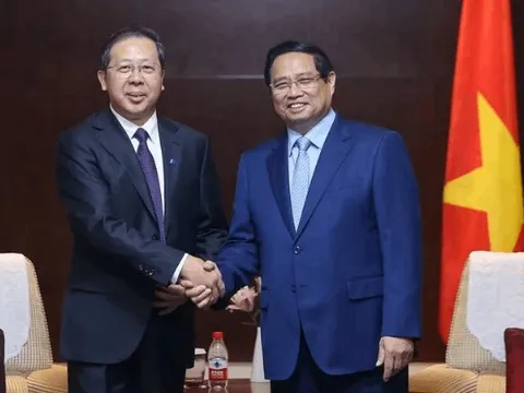 Thủ tướng Phạm Minh Chính gặp gỡ các tập đoàn lớn Trung Quốc tại Thiên Tân