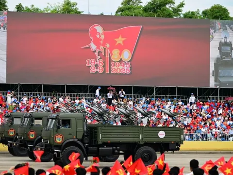 Lần đầu tiên khí tài công nghệ cao của Viettel tham gia lễ diễu binh, diễu hành ngày 2/9