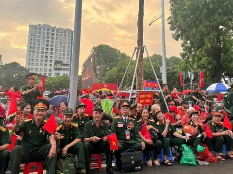 Hà Nội bố trí 8.000 chỗ ngồi ưu tiên cho cựu chiến binh xem diễu binh, diễu hành