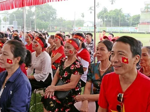 Rộn ràng không khí Tết Độc lập ở xã Đoài Phương