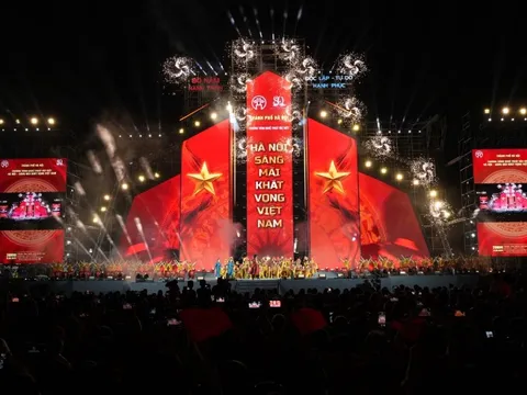 Những hình ảnh mãn nhãn trong chương trình “Hà Nội - Sáng mãi khát vọng Việt Nam”