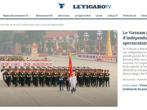 80 năm Quốc khánh: Dấu ấn sự kiện trọng đại qua góc nhìn truyền thông quốc tế