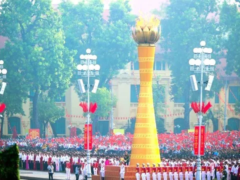 Niềm tự hào dân tộc rực sáng trong ngày hội lớn của đất nước