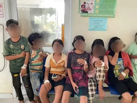 Bắt con vật quen thuộc trong vườn nhà ăn, 9 học sinh phải nhập viện gấp