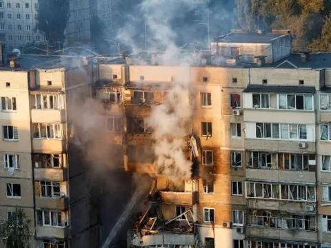 Nga không kích quy mô lớn tại Ukraine