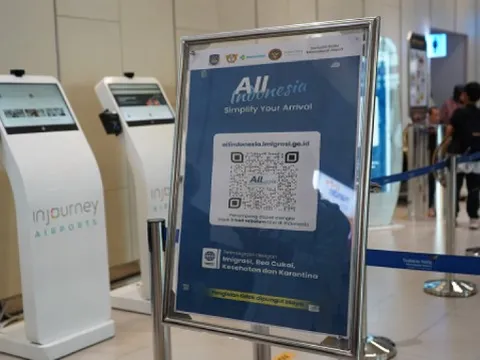 Indonesia số hóa toàn bộ thủ tục nhập cảnh qua ứng dụng “All Indonesia“