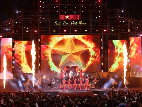 “Rock Concert - Trái tim Việt Nam”- bỏng cháy ngọn lửa yêu nước trong hơi thở rock