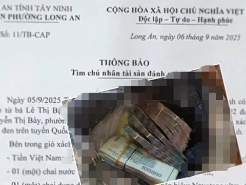 Tìm người đánh rơi túi xách tiền trên quốc lộ