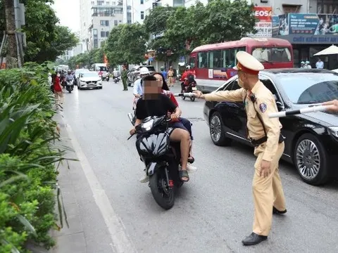 Hà Nội: tăng cường kiểm tra, xử lý học sinh vi phạm giao thông dịp đầu năm học