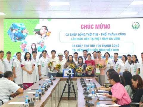 Ca ghép đồng thời tim phổi thành công đầu tiên tại Việt Nam được ra viện