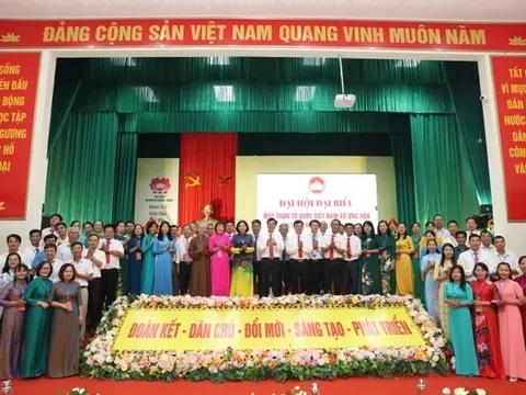 Đại hội đại biểu Mặt trận Tổ quốc Việt Nam xã Ứng Hoà diễn ra ngày làm việc thứ nhất